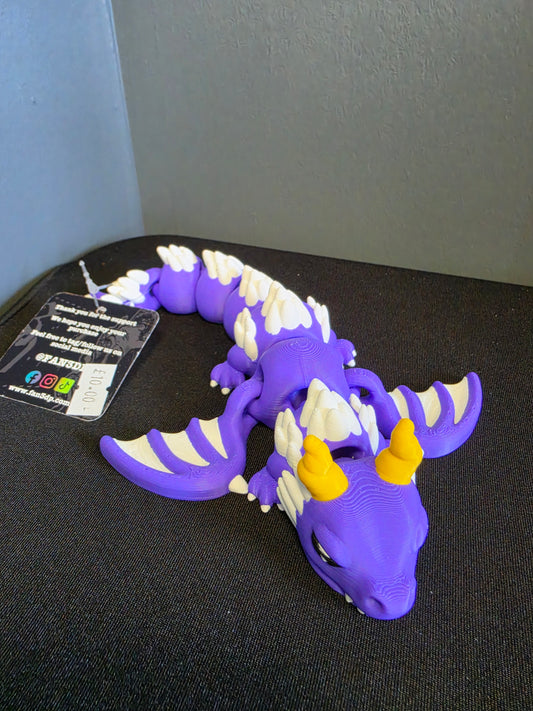 Articulated Retro Dragon Fidget Toy