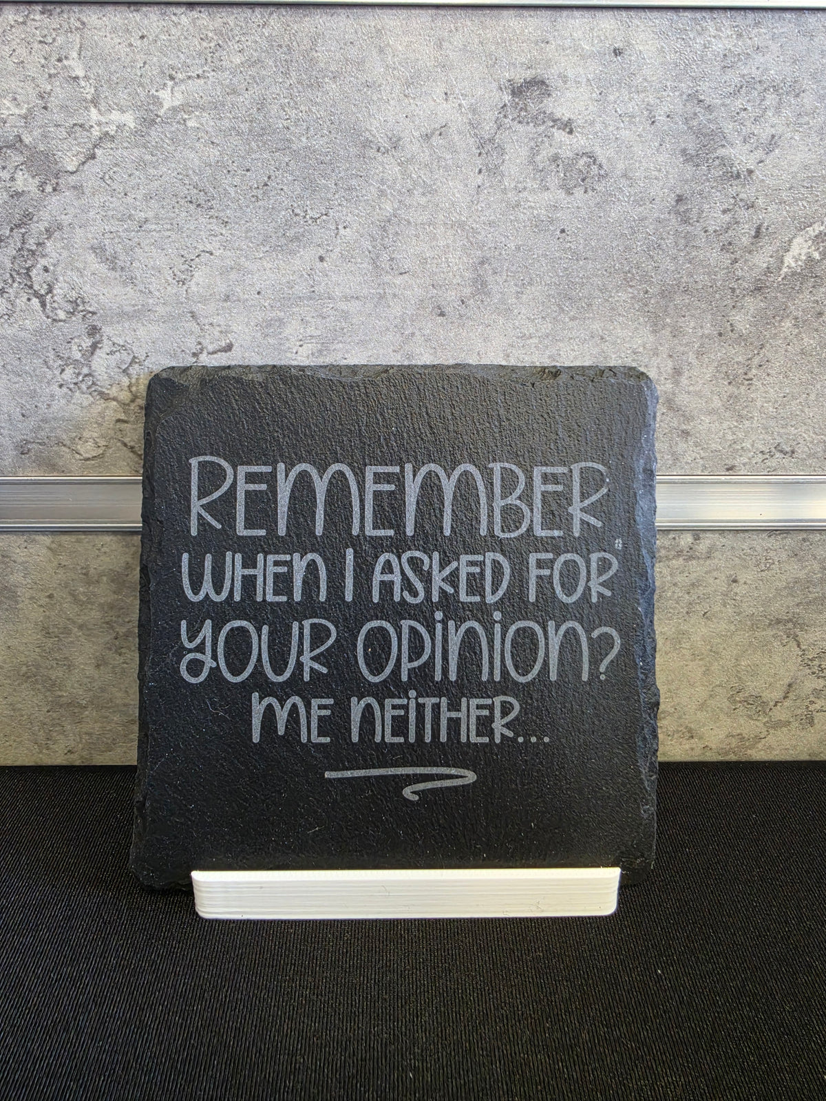 Laser Engraved Slate Coasters