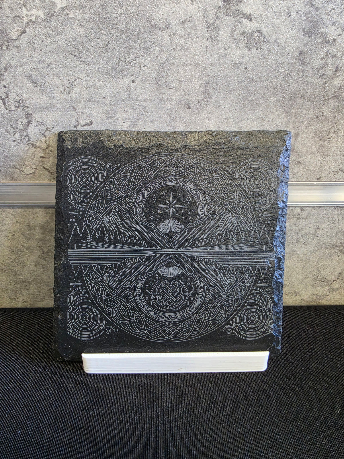Laser Engraved Slate Coasters