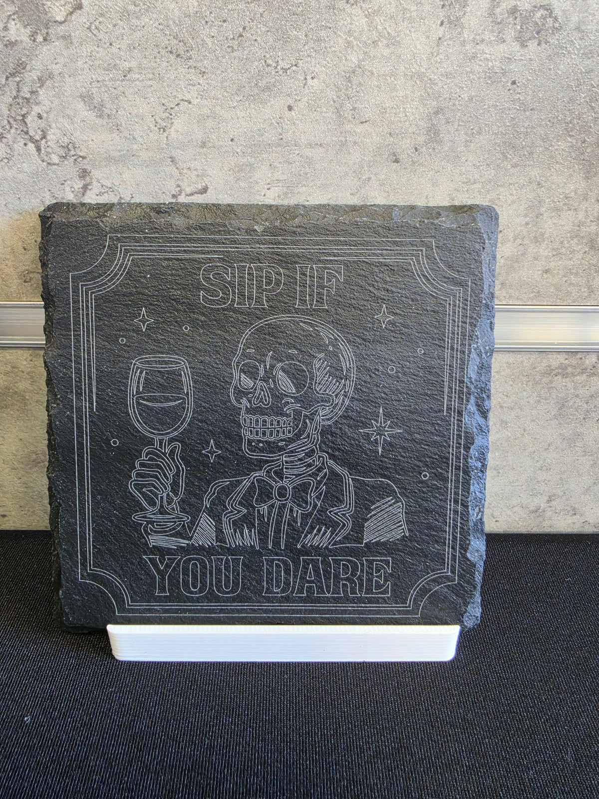 Laser Engraved Slate Coasters