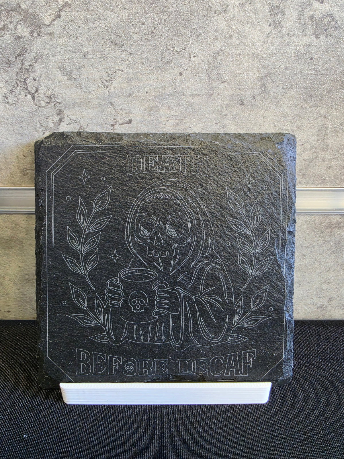 Laser Engraved Slate Coasters
