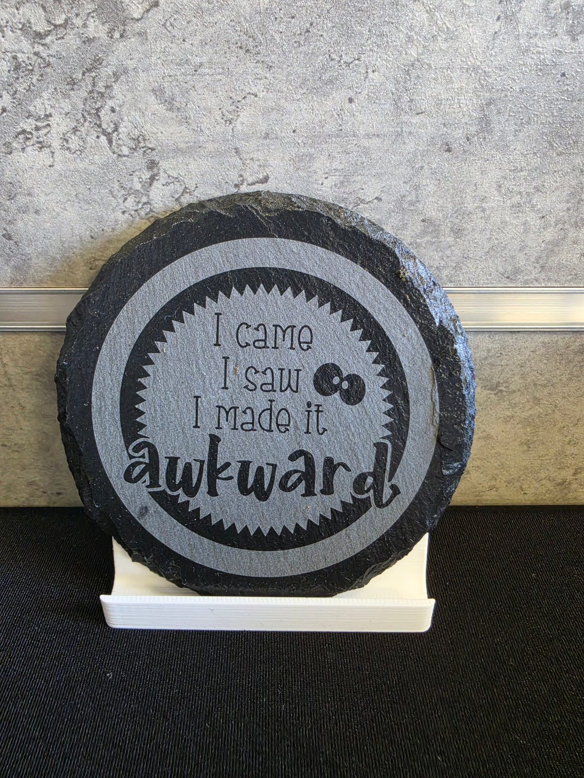 Laser Engraved Slate Coasters
