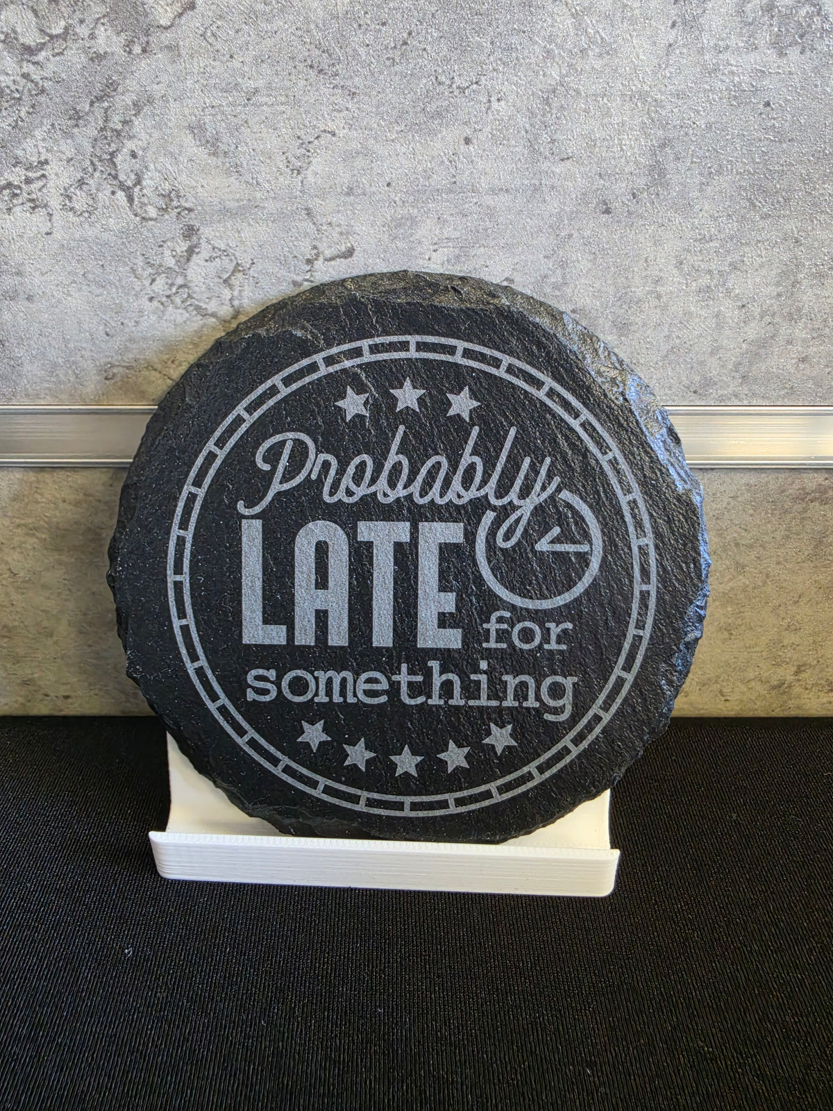 Laser Engraved Slate Coasters