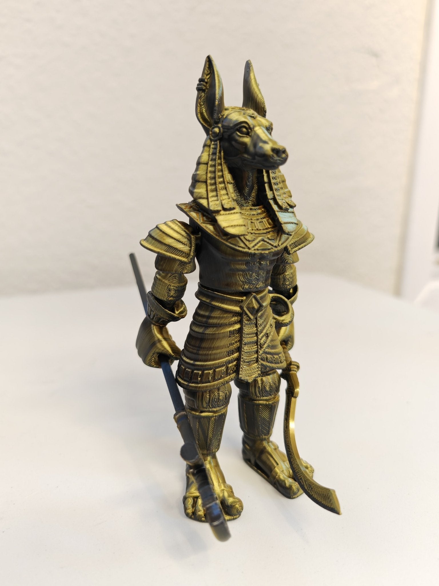 Anubis – Articulated Egyptian God Toy UKCA Certified - FAN3DP