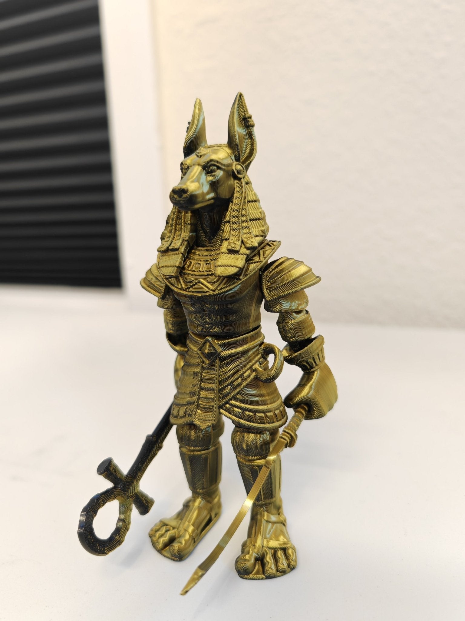 Anubis – Articulated Egyptian God Toy UKCA Certified - FAN3DP