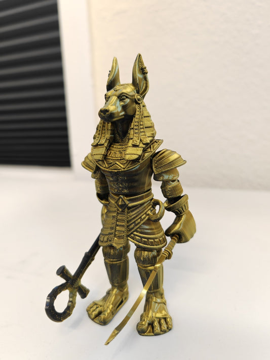 Anubis – Articulated Egyptian God Toy UKCA Certified - FAN3DP
