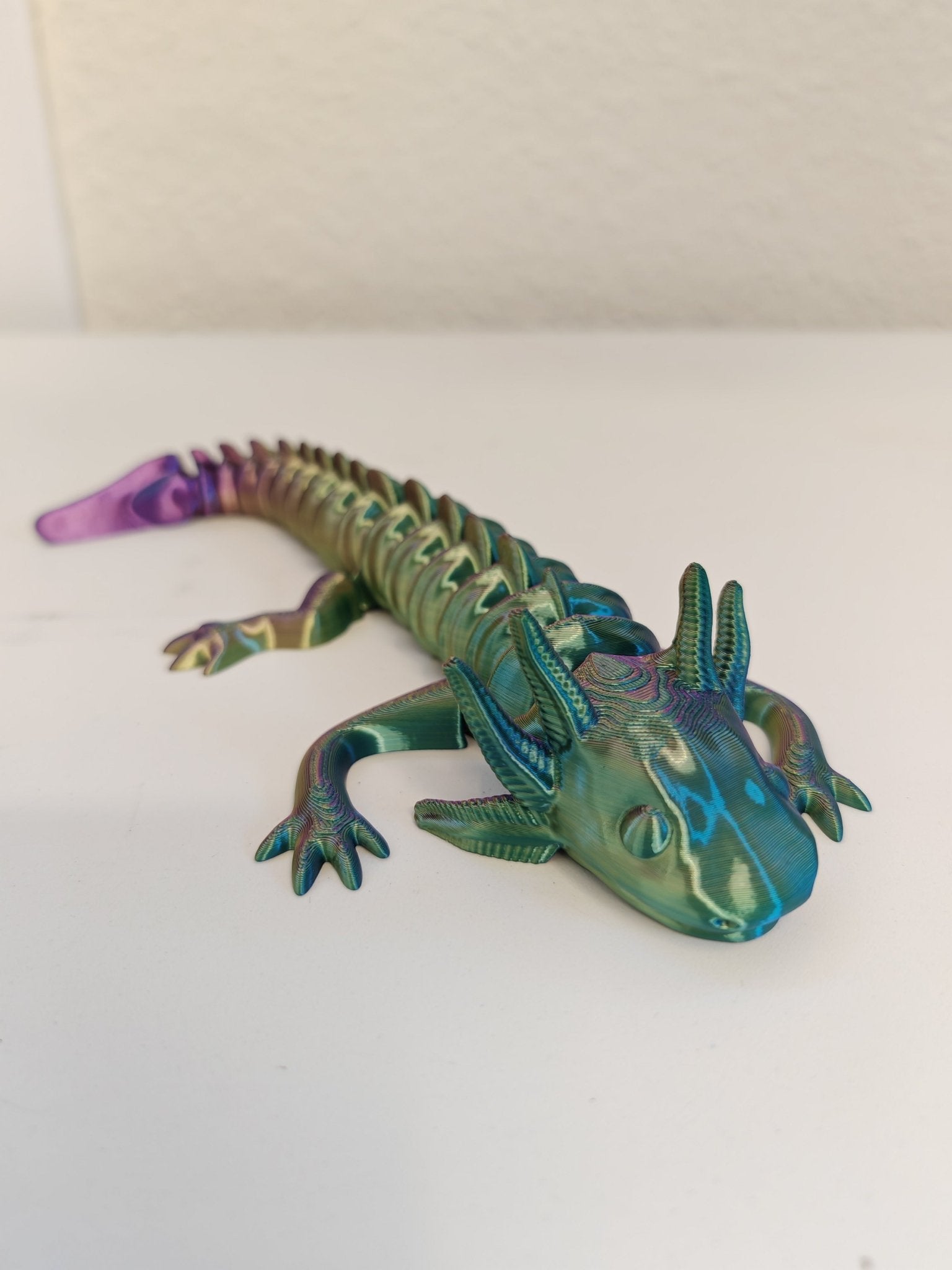 Articulated Axolotl – Fully Articulated UKCA Certified Fidget Toy - FAN3DP