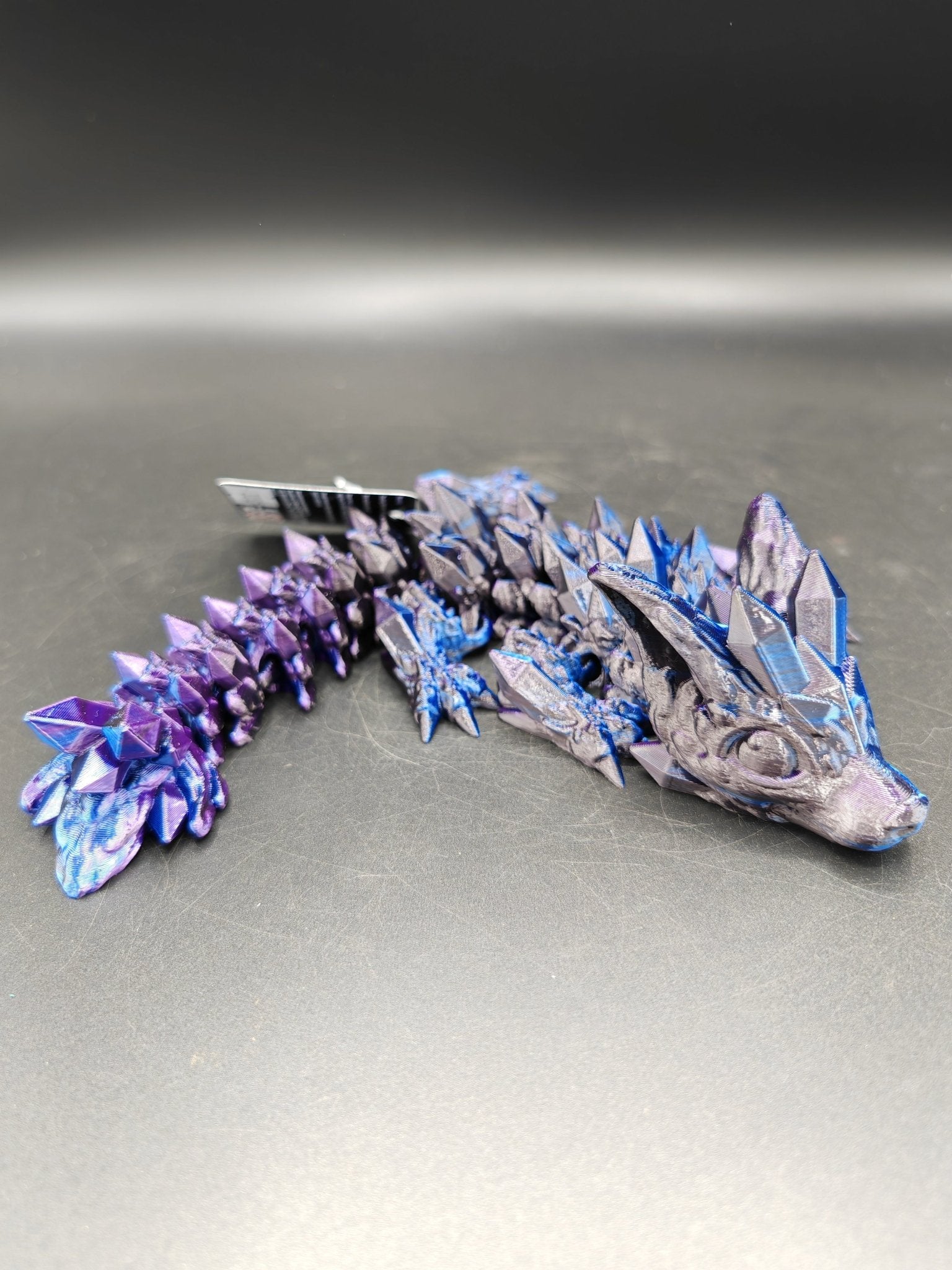 Articulated Baby Crystal Wolf – Flexible UKCA Certified Fidget Toy - FAN3DP