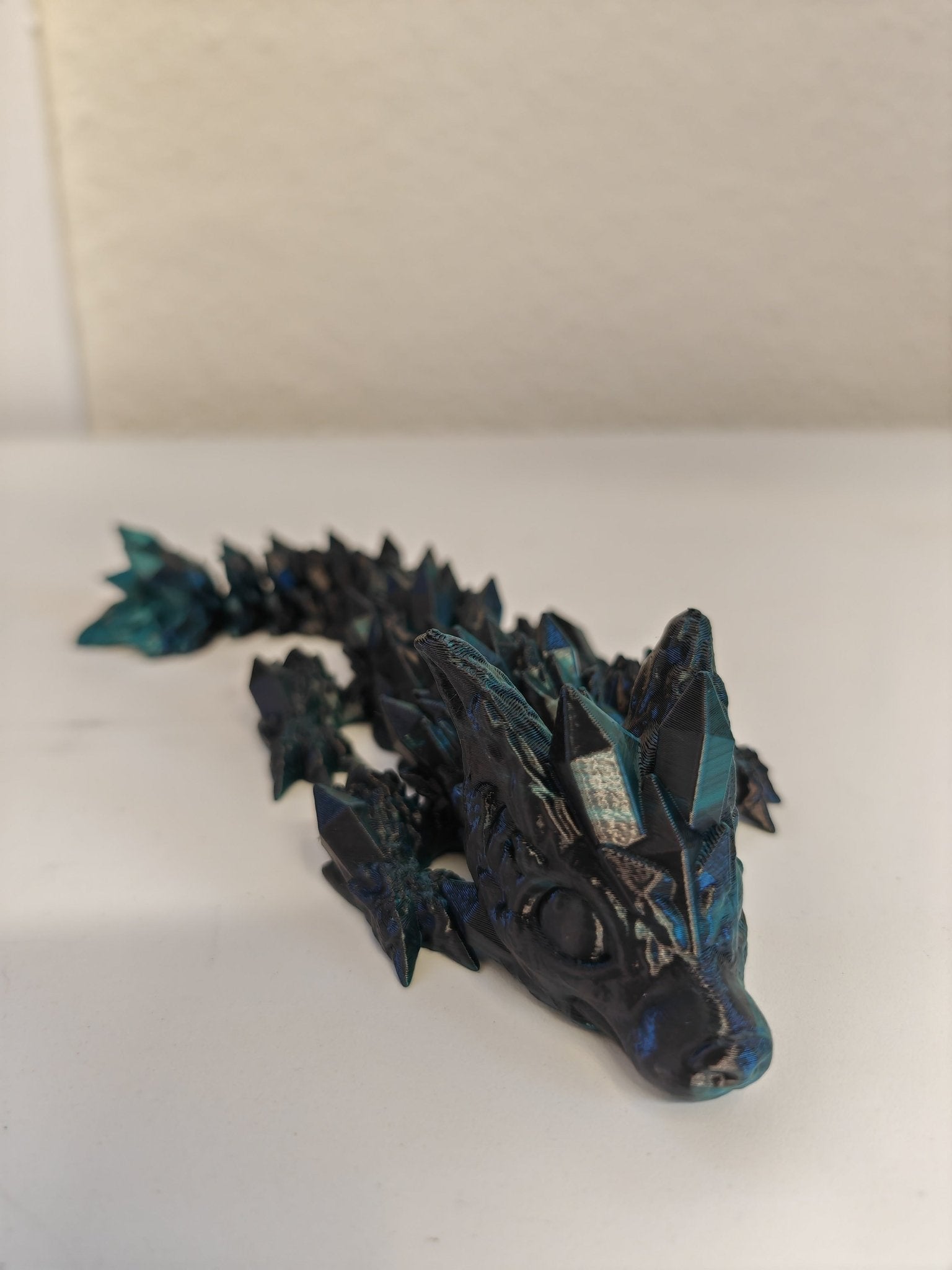 Articulated Baby Crystal Wolf – Flexible UKCA Certified Fidget Toy - FAN3DP