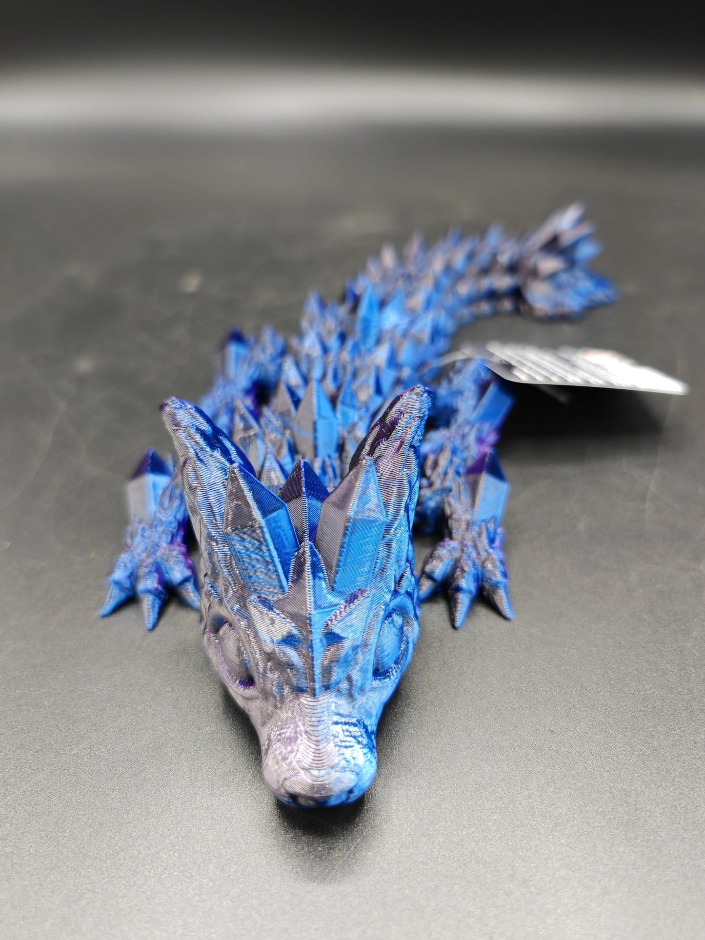 Articulated Baby Crystal Wolf – Flexible UKCA Certified Fidget Toy - FAN3DP