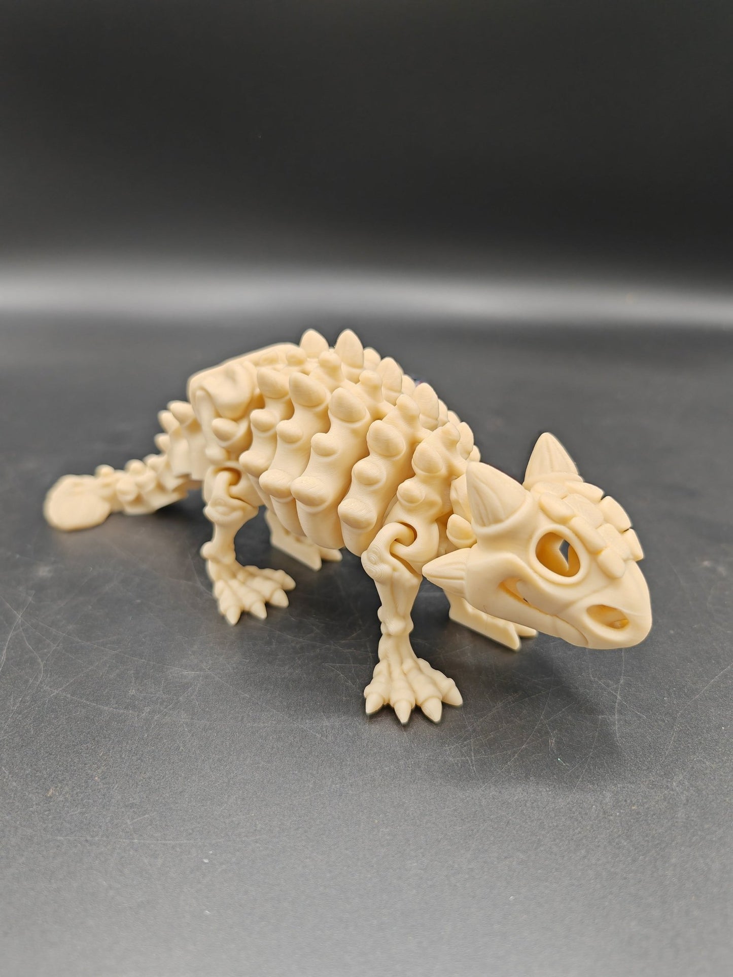Articulated Skeleton Ankylosaurus – Flexible UKCA Certified Fidget Toy - FAN3DP