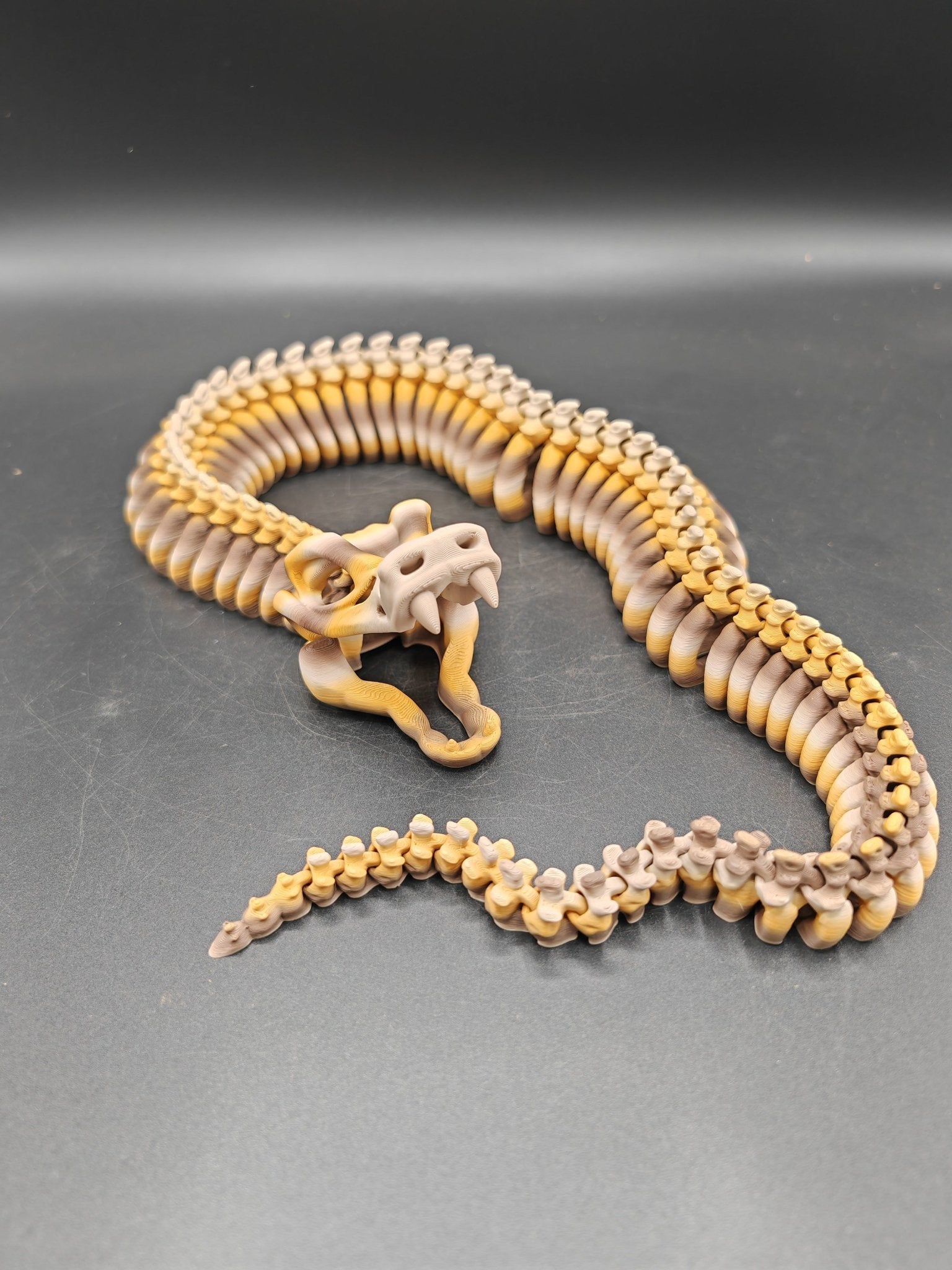 Articulated Skeleton Snake – Flexible UKCA Certified Fidget Toy - FAN3DP