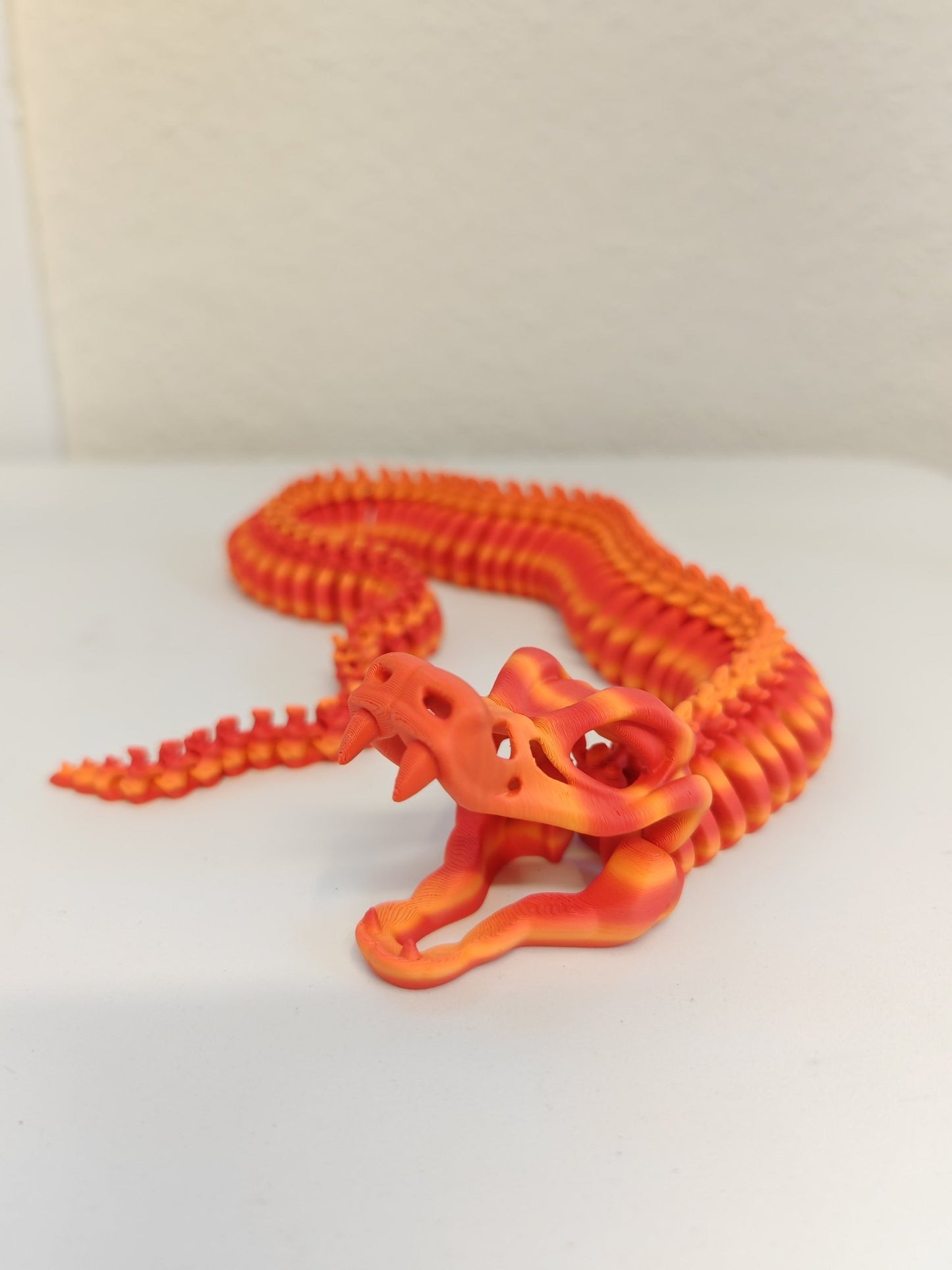 Articulated Skeleton Snake – Flexible UKCA Certified Fidget Toy - FAN3DP