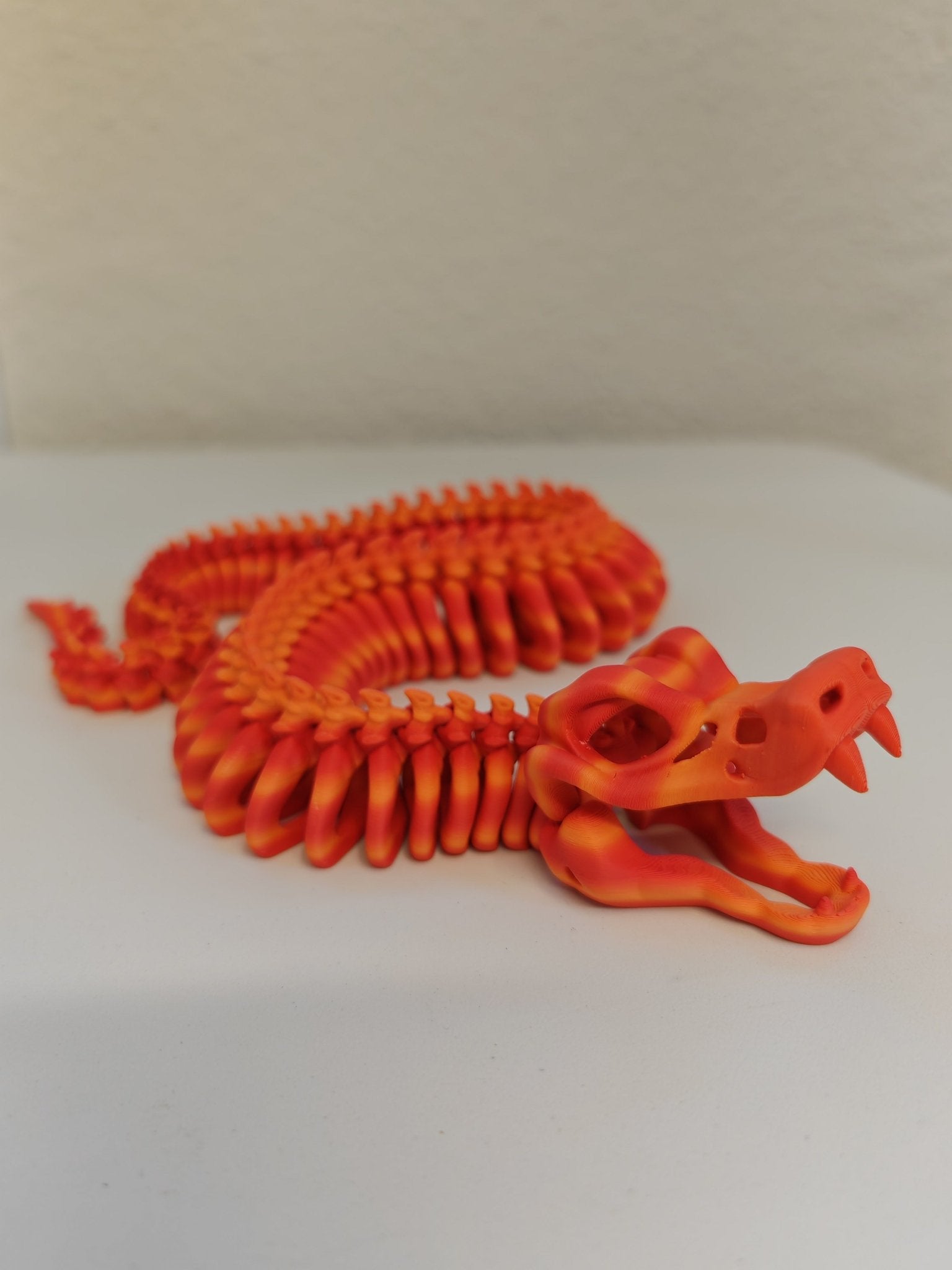 Articulated Skeleton Snake – Flexible UKCA Certified Fidget Toy - FAN3DP
