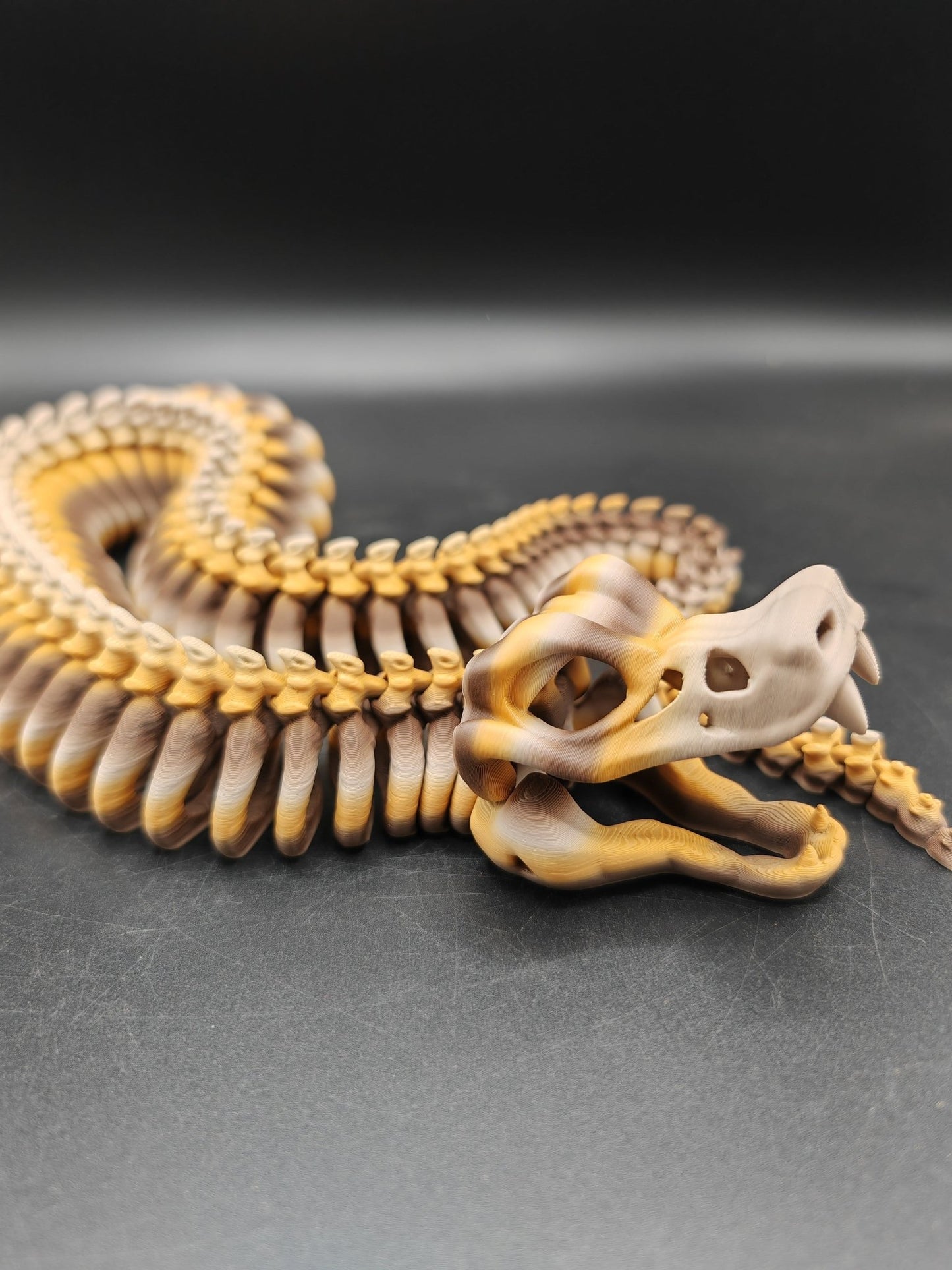 Articulated Skeleton Snake – Flexible UKCA Certified Fidget Toy - FAN3DP