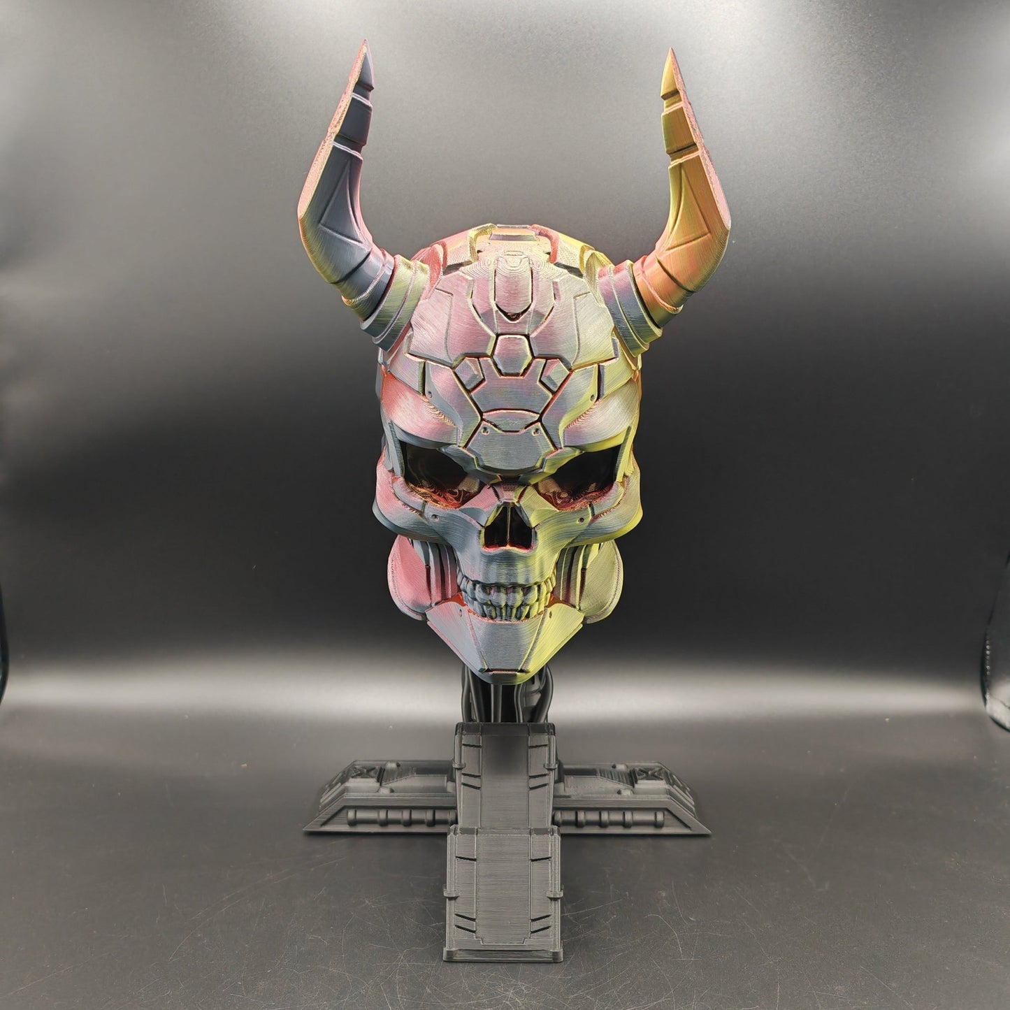 Cyber Demon Skull – Controller & Headset Holder - FAN3DP