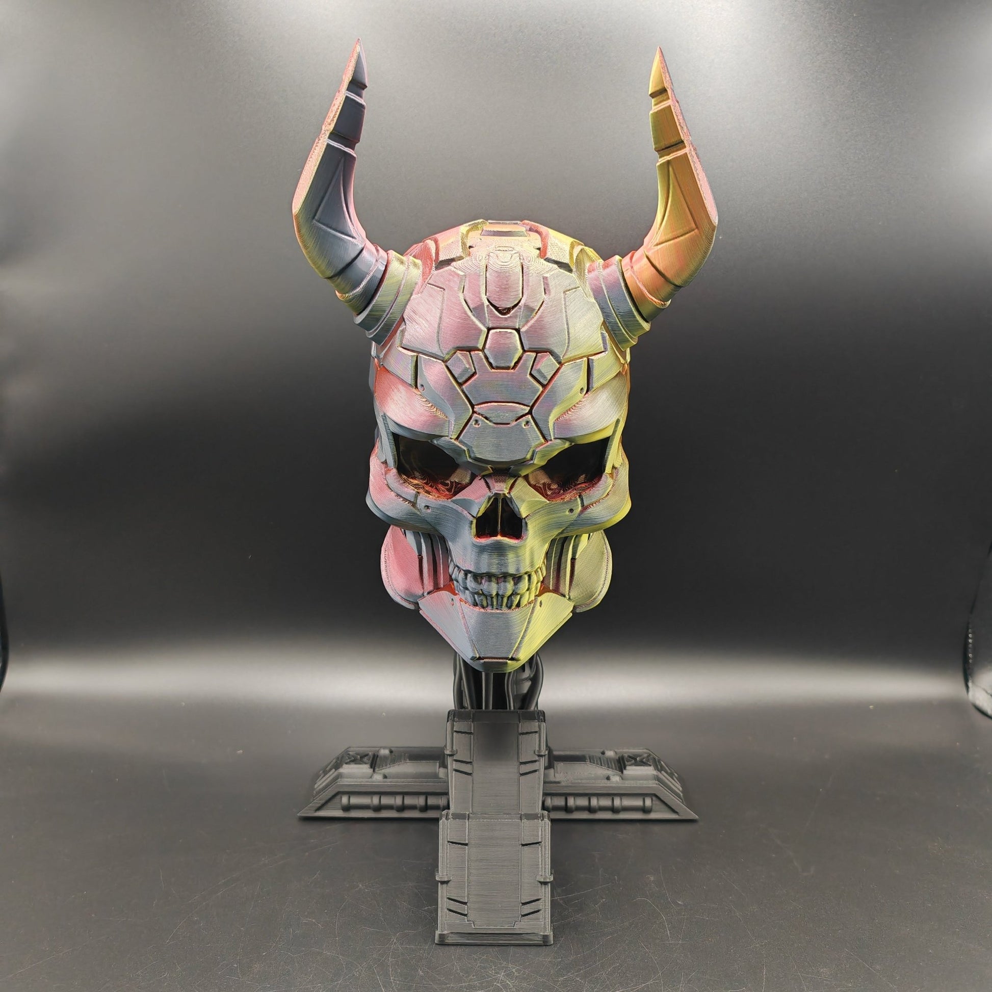 Cyber Demon Skull – Controller & Headset Holder - FAN3DP