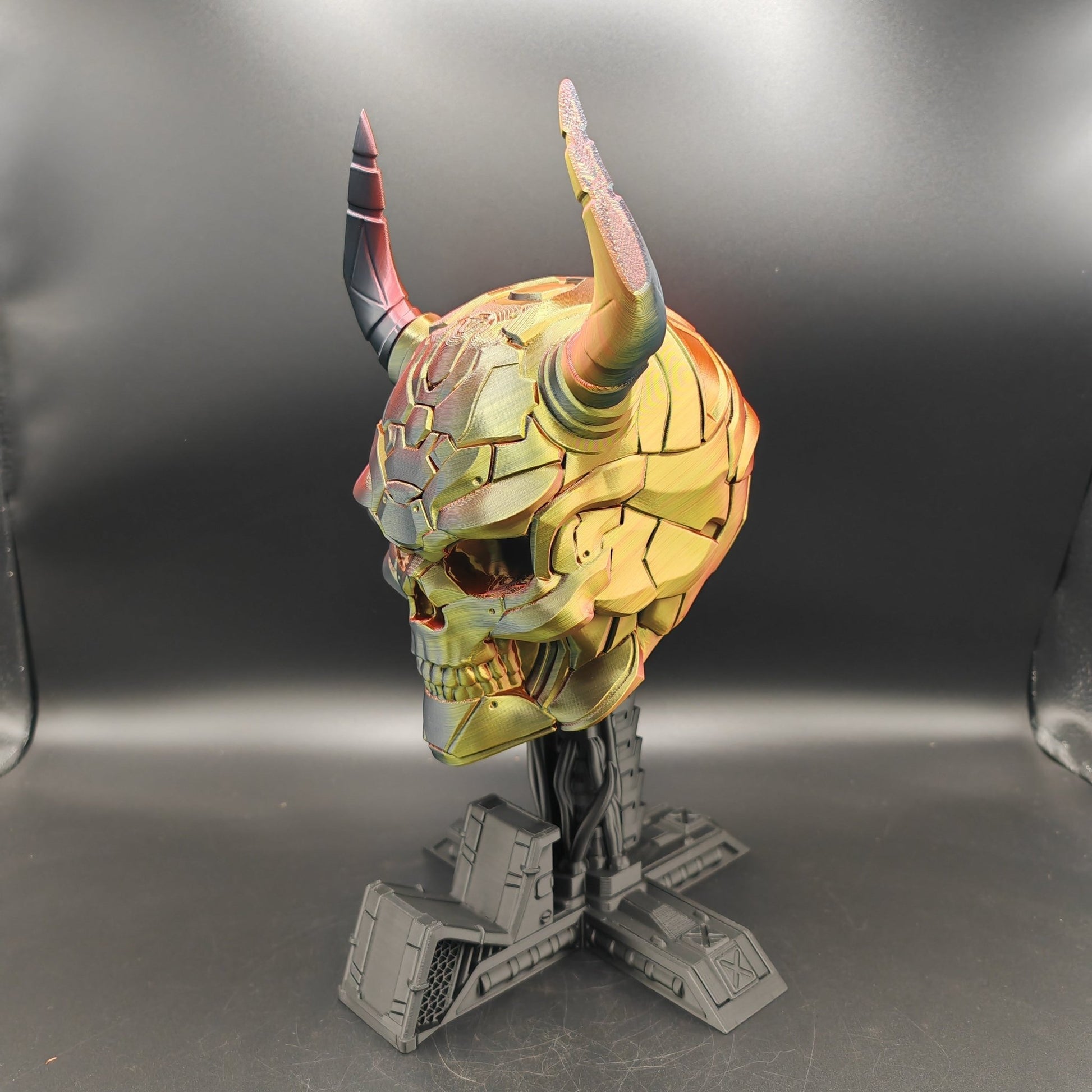 Cyber Demon Skull – Controller & Headset Holder - FAN3DP