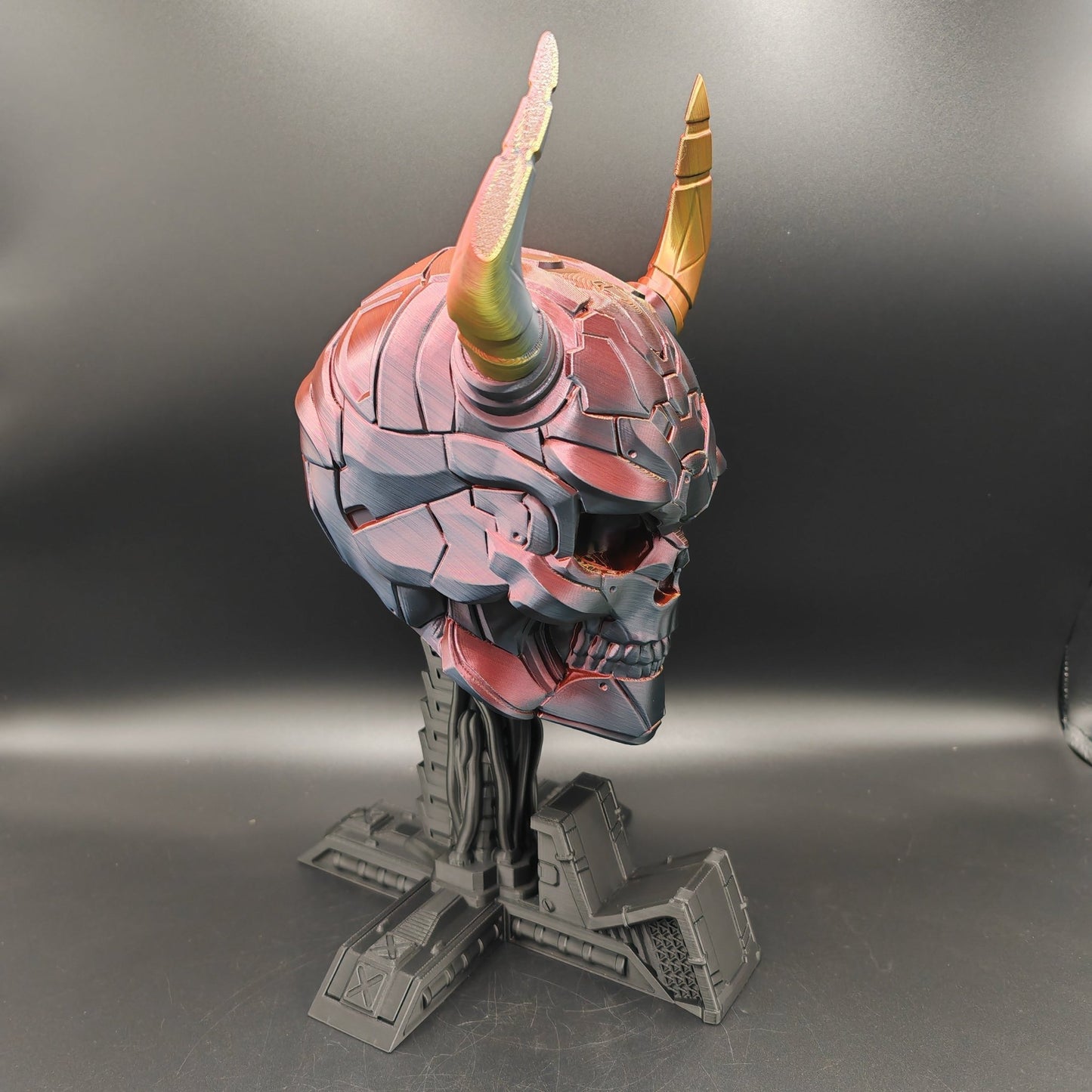 Cyber Demon Skull – Controller & Headset Holder - FAN3DP