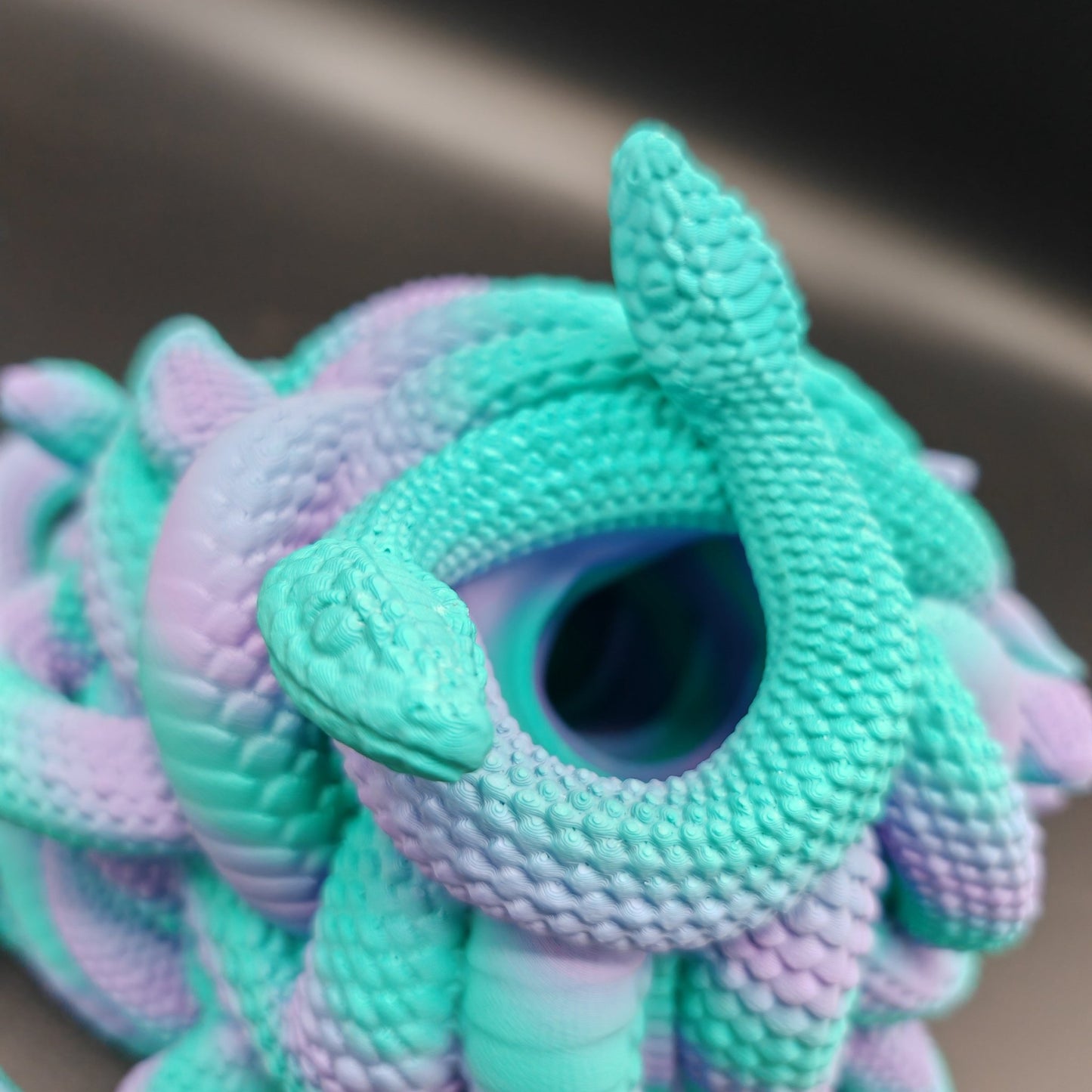 Gorgon Dice Tower – Mythical Medusa Dice Roller - FAN3DP