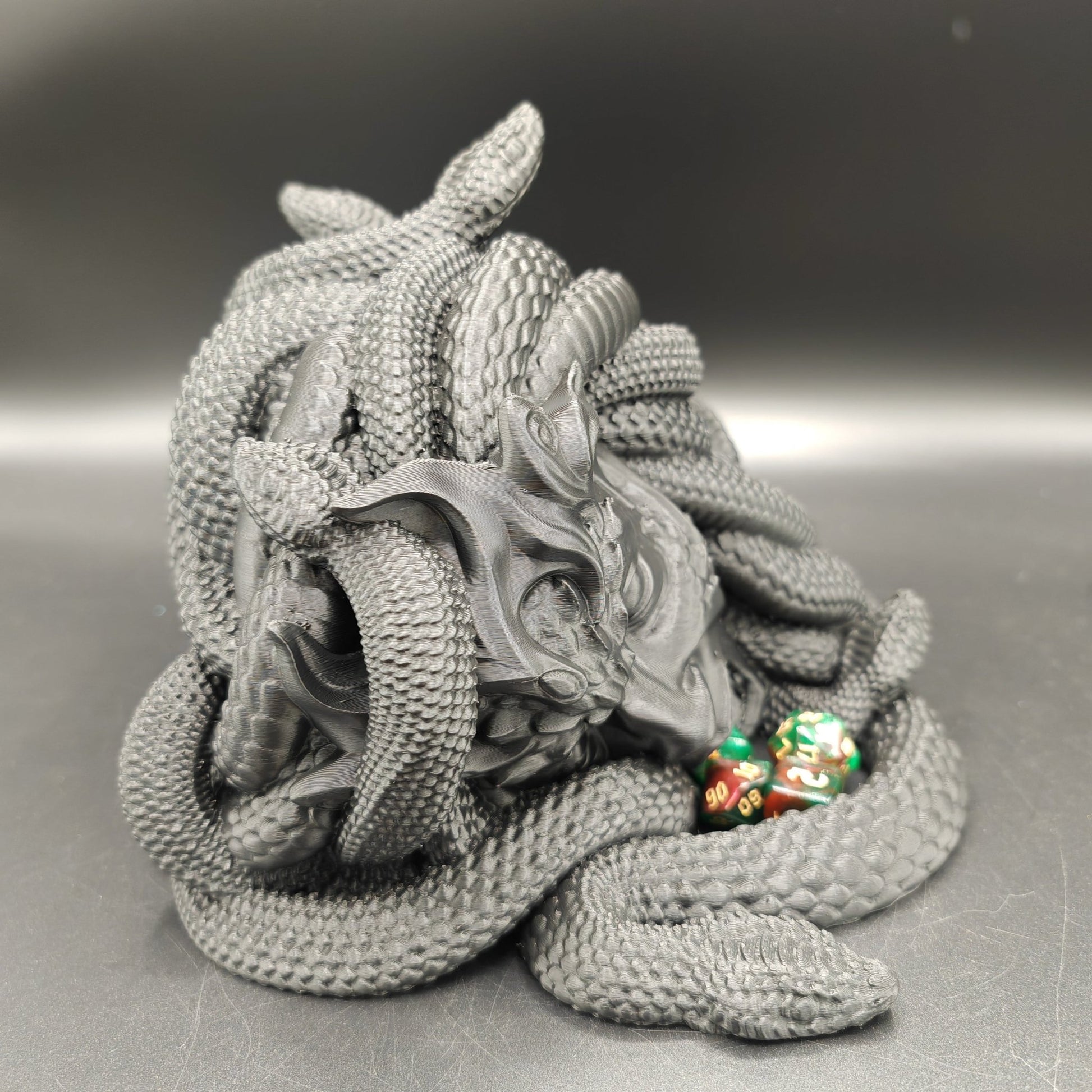 Gorgon Dice Tower – Mythical Medusa Dice Roller - FAN3DP