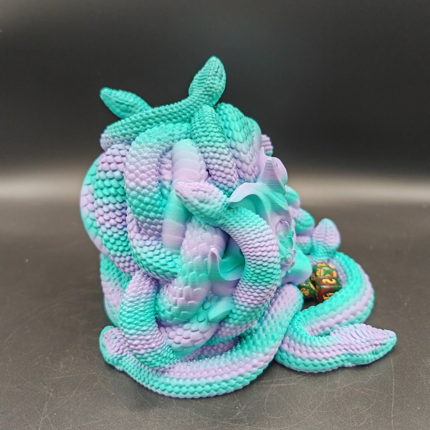 Gorgon Dice Tower – Mythical Medusa Dice Roller - FAN3DP