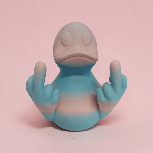 Middle Finger Duck – Cheeky Desk Décor Collectible - FAN3DP