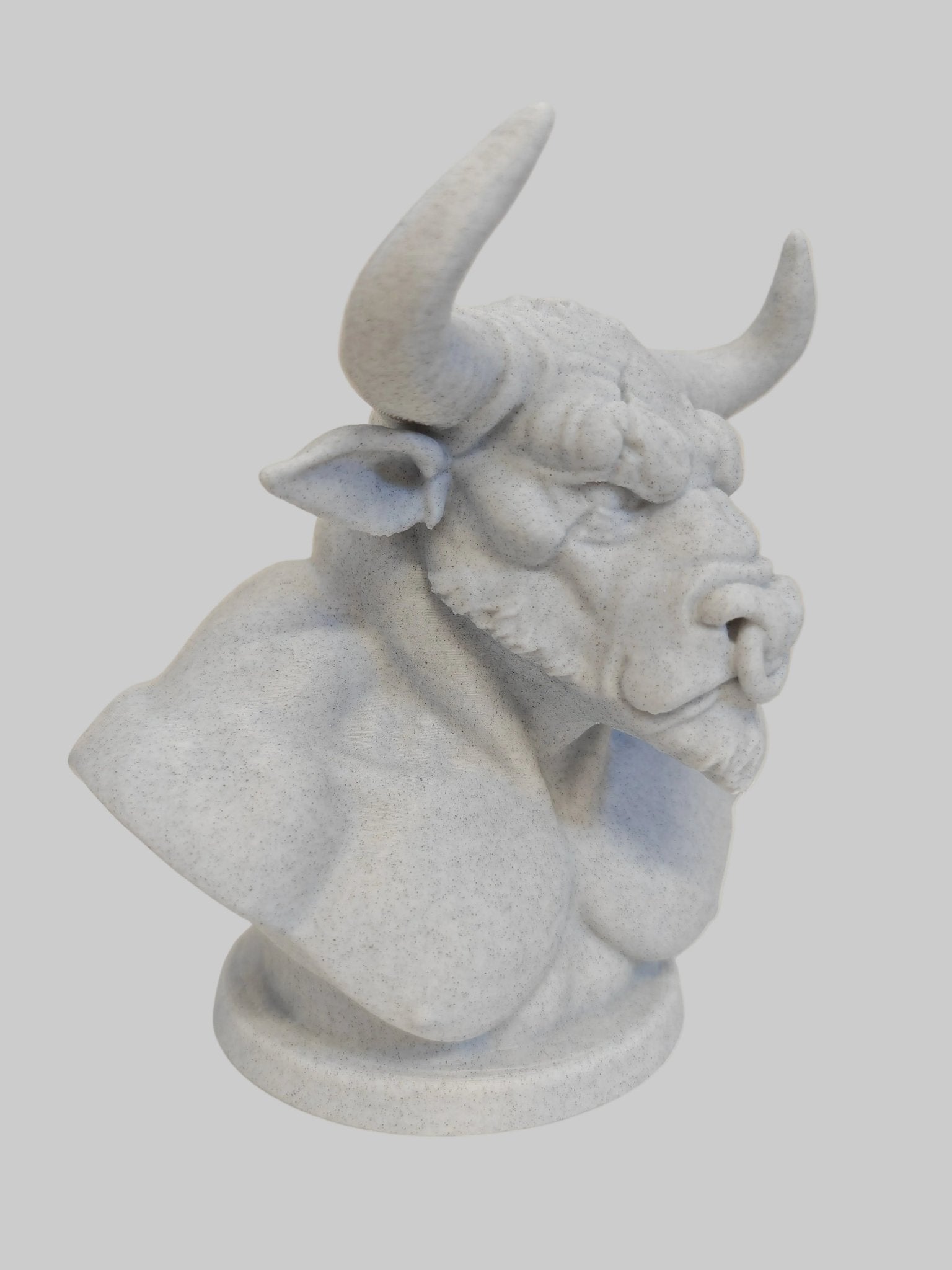 Minotaur Bust – Mythical Creature Display Sculpture - FAN3DP