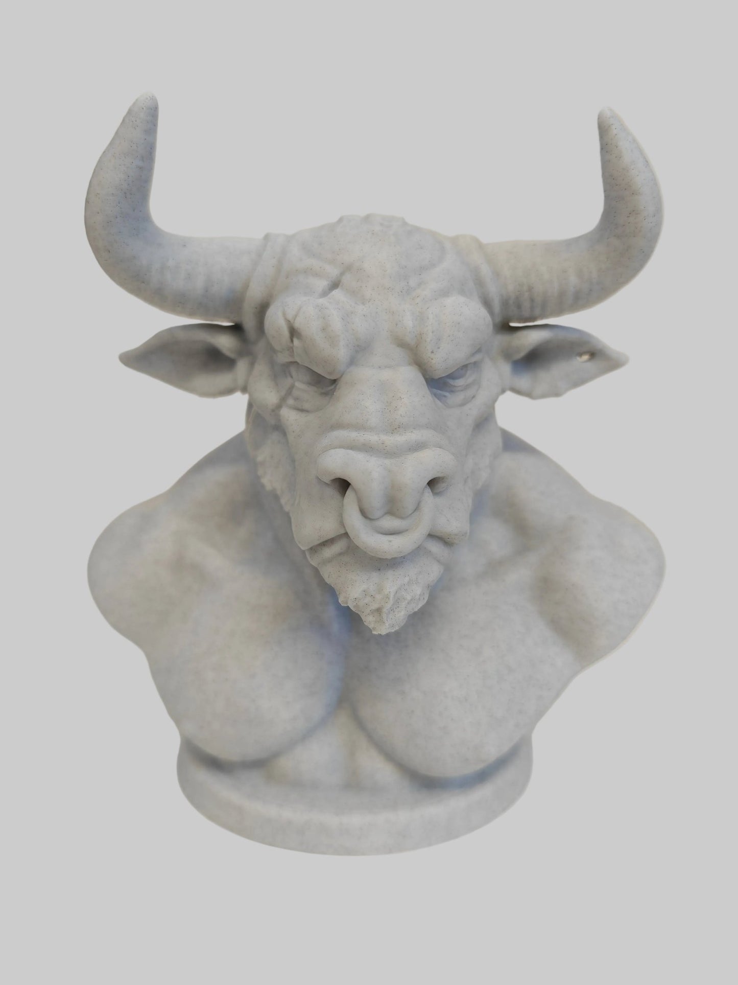 Minotaur Bust – Mythical Creature Display Sculpture - FAN3DP