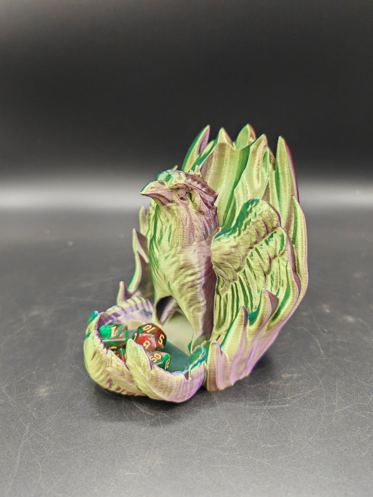 Phoenix Dice Tower – Fantasy Flame Roller - FAN3DP