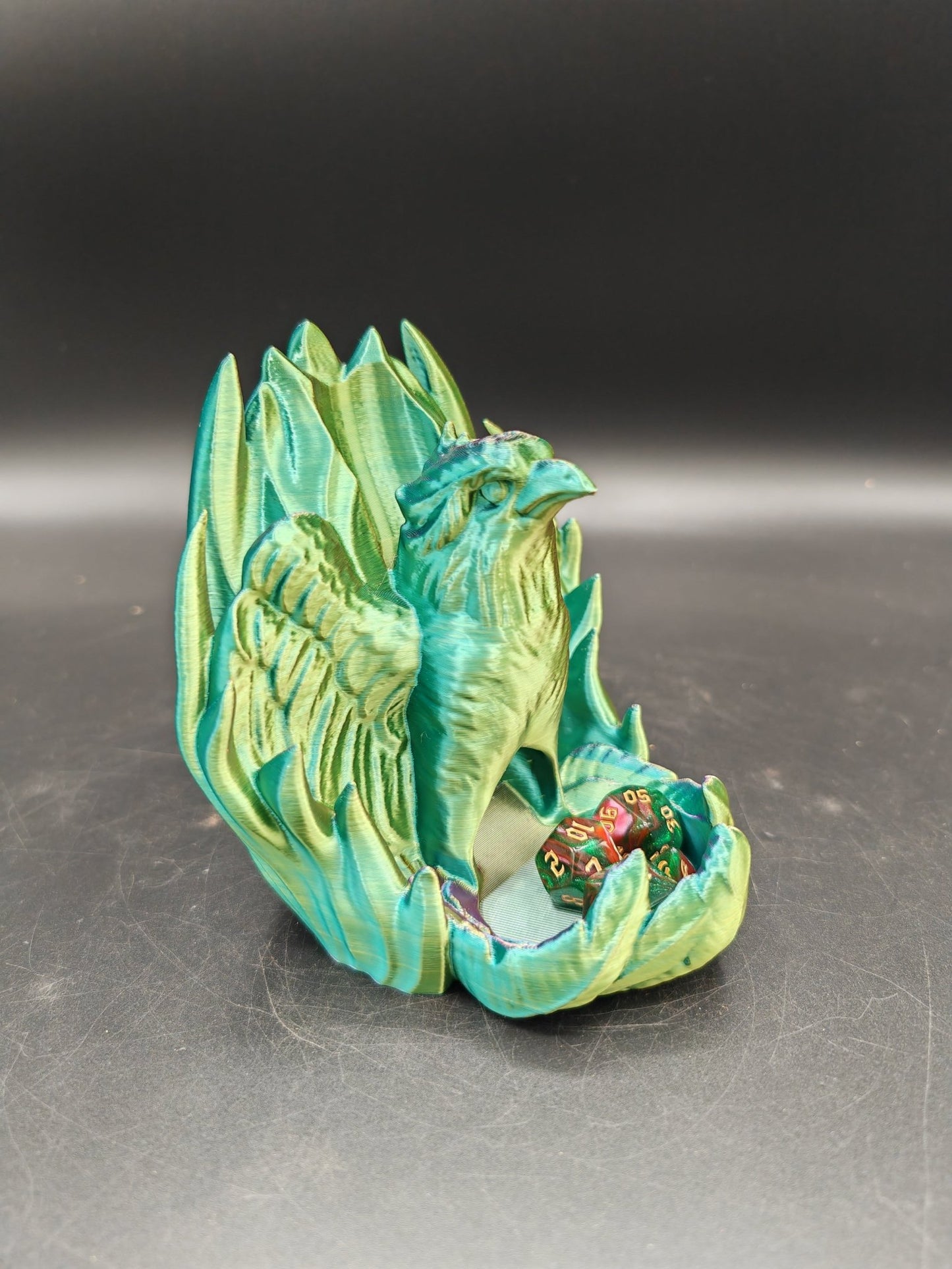 Phoenix Dice Tower – Fantasy Flame Roller - FAN3DP