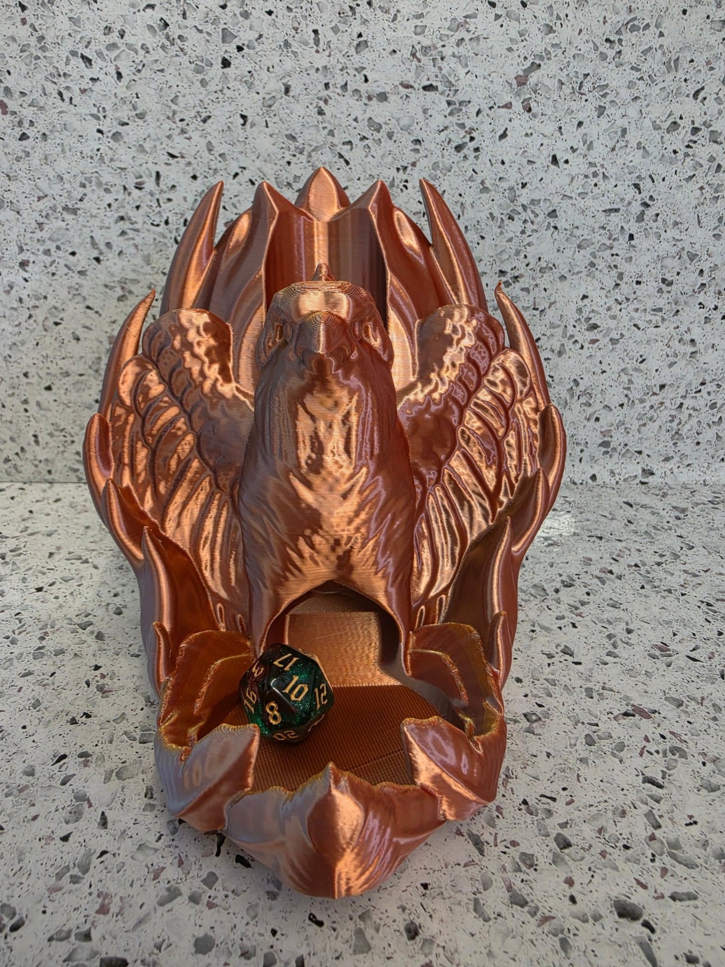 Phoenix Dice Tower – Fantasy Flame Roller - FAN3DP