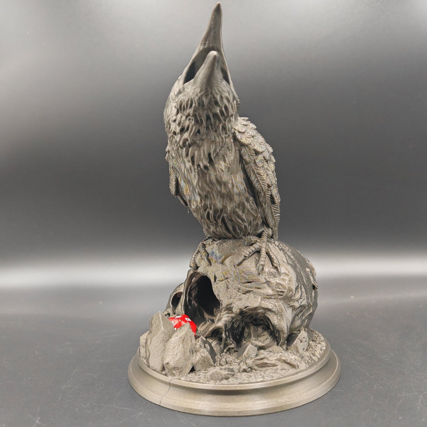 Ravens Feast Dice Tower – Gothic Skull Dice Roller - FAN3DP