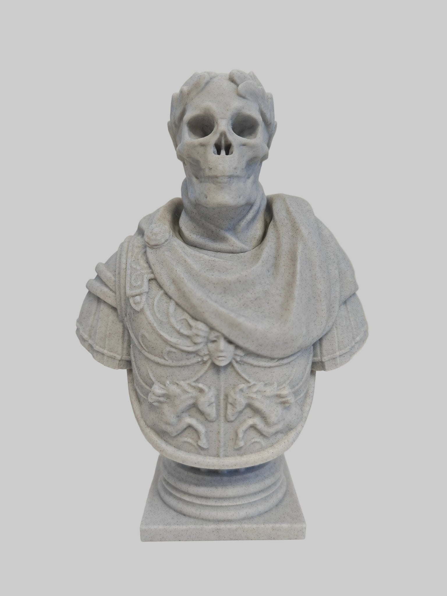 Roman Centurion Bust – Classical Warrior Display Sculpture - FAN3DP