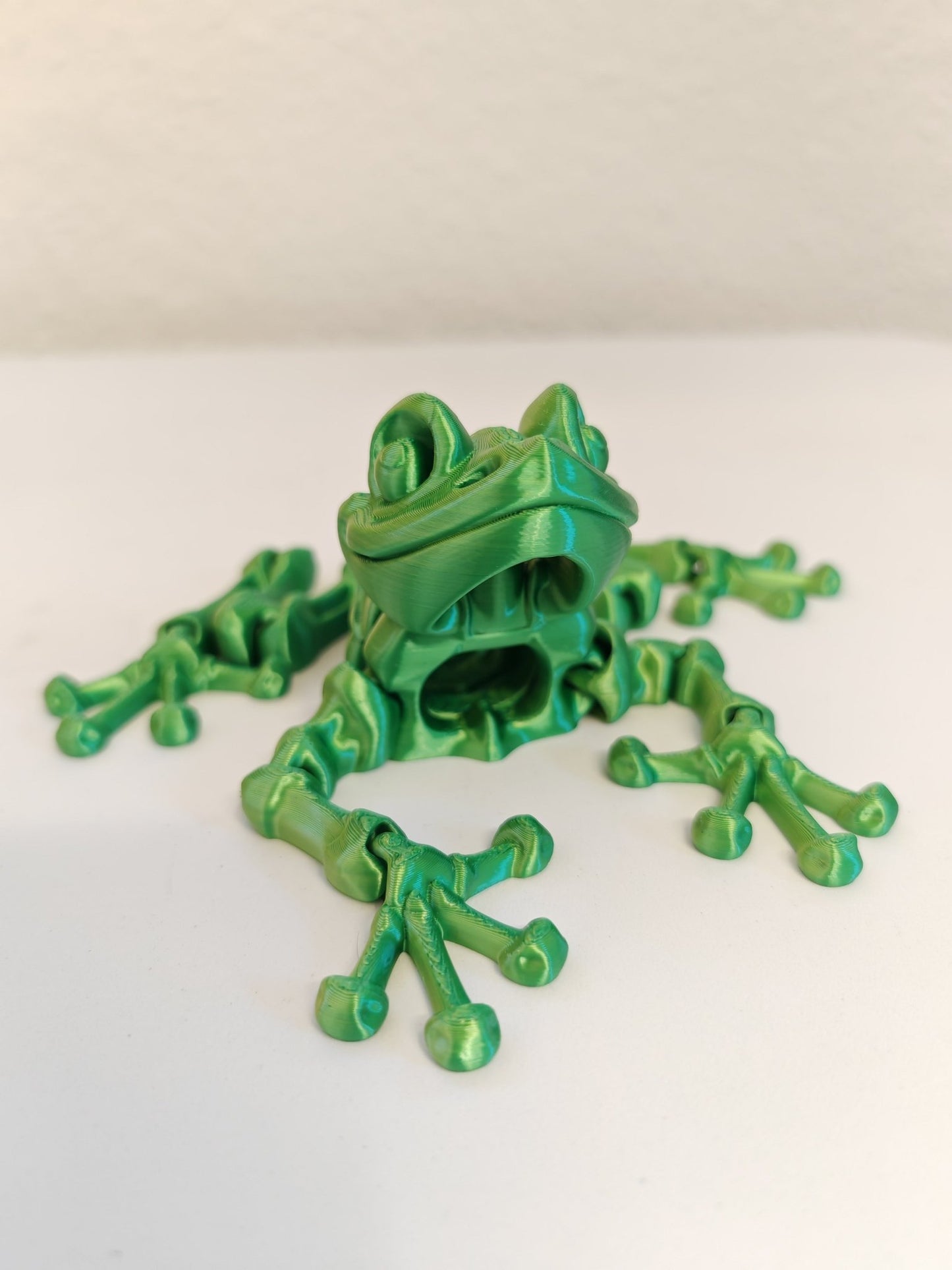 Skeleton Frog – Articulated Frog Toy – Flexible UKCA Certified Fidget Toy - FAN3DP