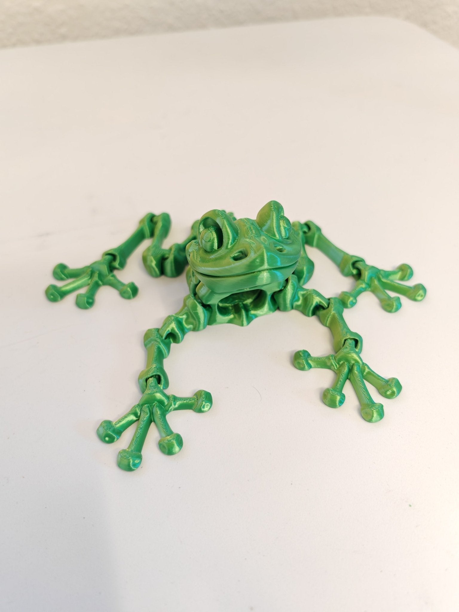 Skeleton Frog – Articulated Frog Toy – Flexible UKCA Certified Fidget Toy - FAN3DP