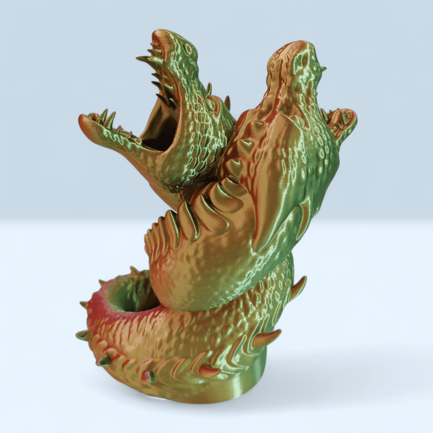 Twin Dragon Dice Tower – Premium RPG Dice Roller - FAN3DP