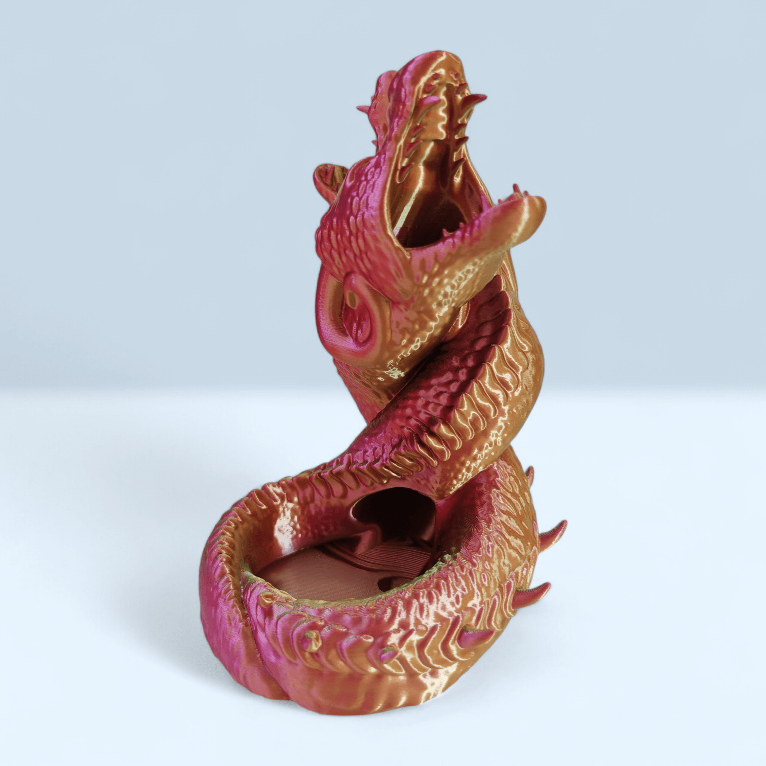 Twin Dragon Dice Tower – Premium RPG Dice Roller - FAN3DP