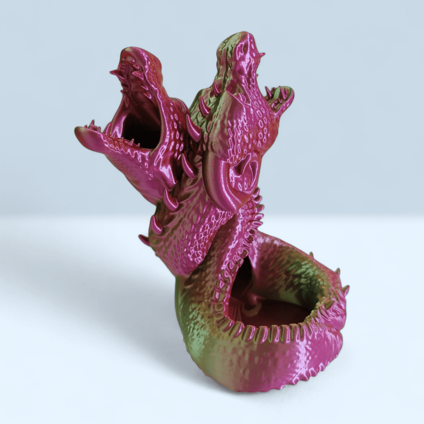 Twin Dragon Dice Tower – Premium RPG Dice Roller - FAN3DP