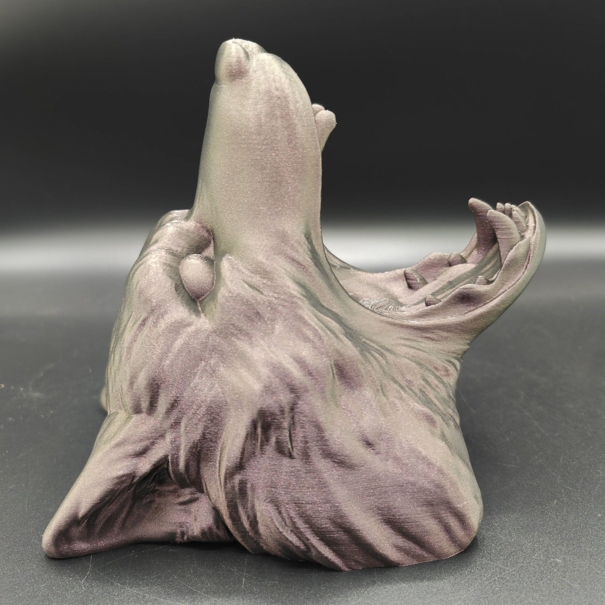 Wolf Head Controller Holder – Fantasy Gaming Controller Display Stand - FAN3DP